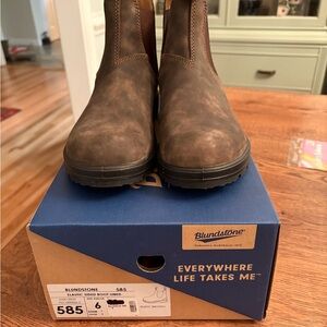 Blundstone Men's Brown Elastic Sided Boots